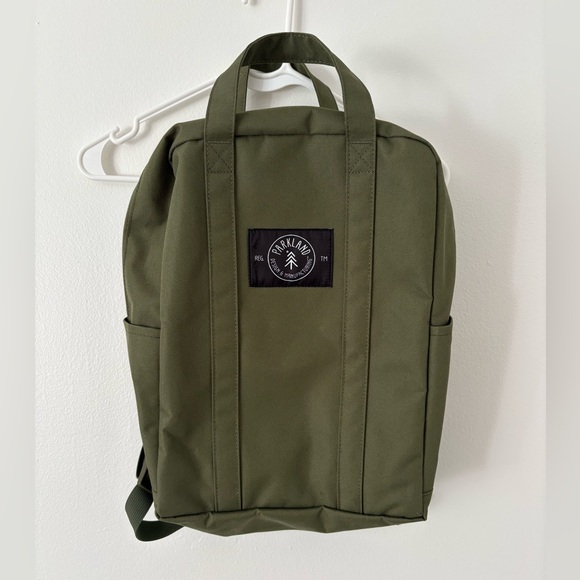 Parkland NEW Remy Backpack in Army Green Sustainable Material - Picture 4 of 10